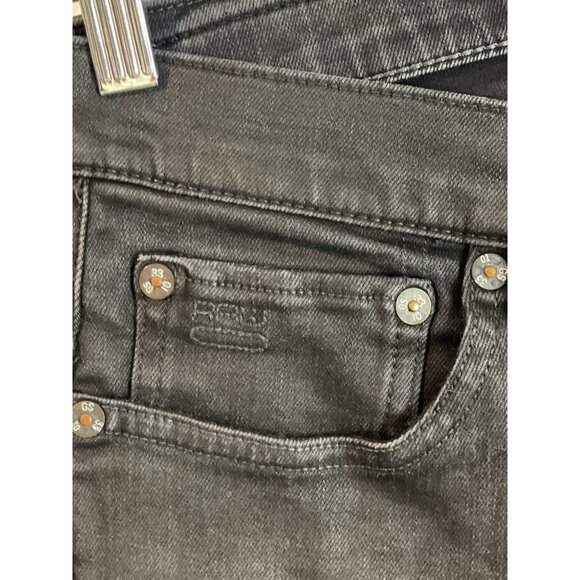 G-STAR RAW 3301 SLIM MEN'S JEANS BLACK W30 L32 STRETCH BUTTON'S DENIM - Picture 8 of 16
